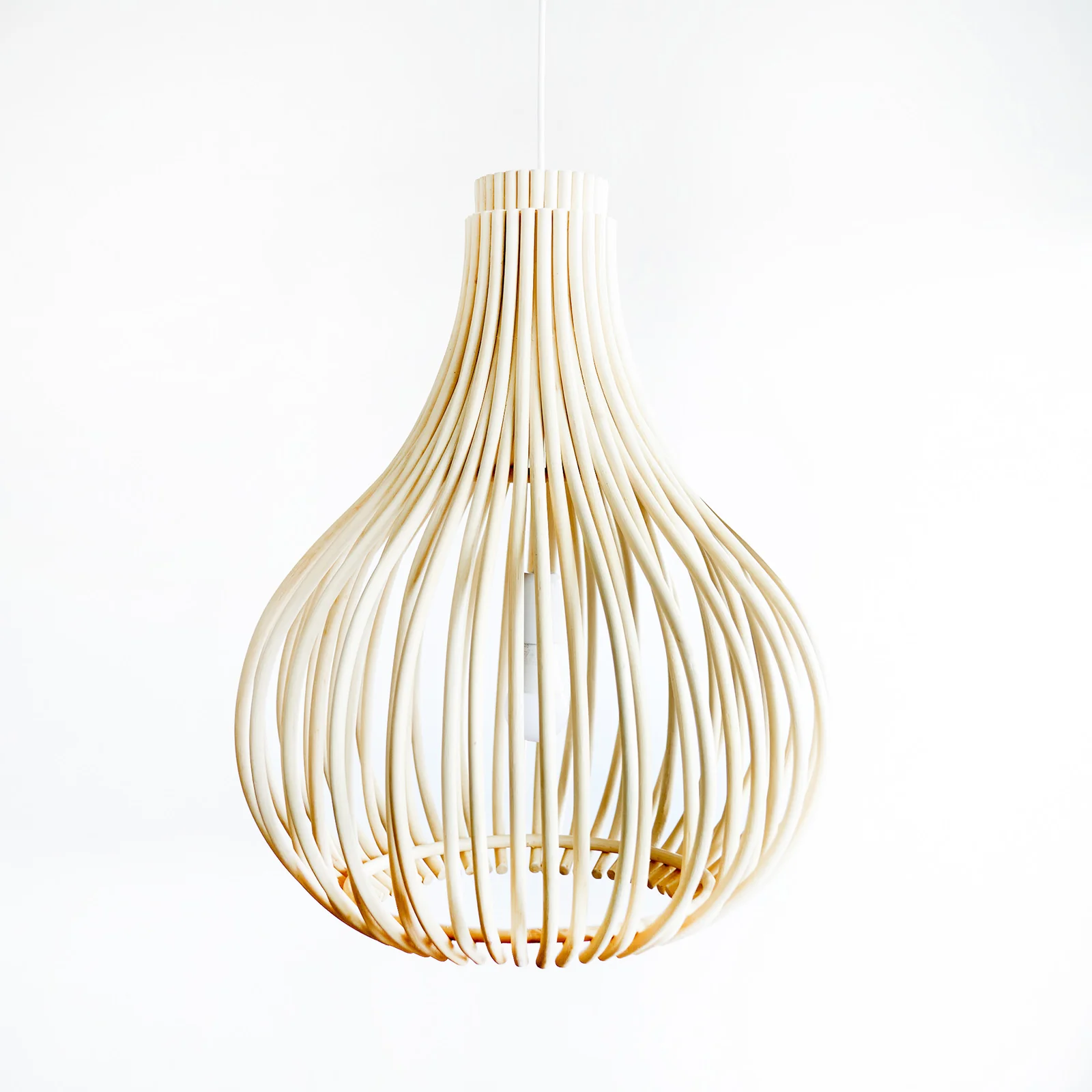 Dependable Bulb Hanging Lamp Natural 68cm Flexible