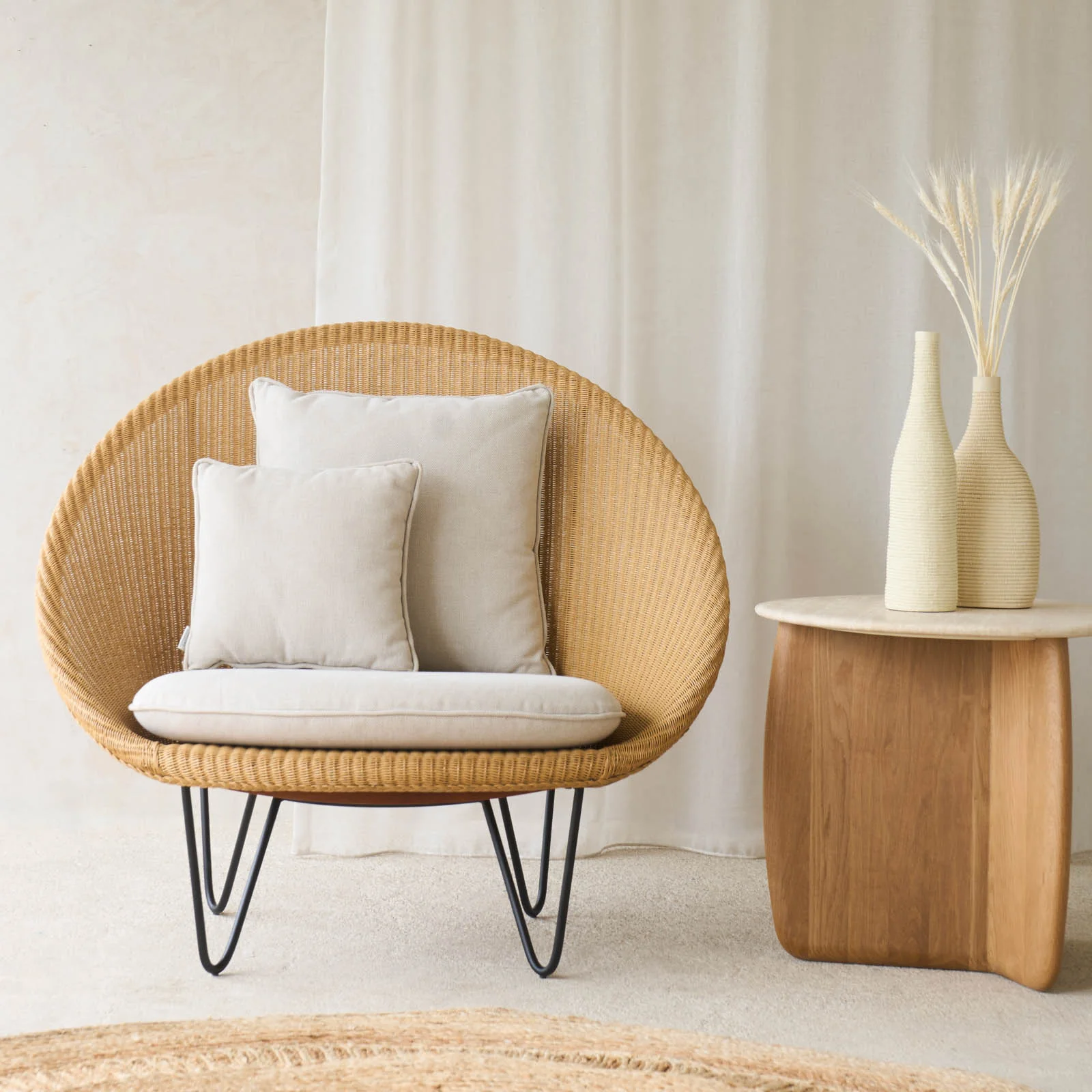 Refined Joe Occasional Chair Natural Soft