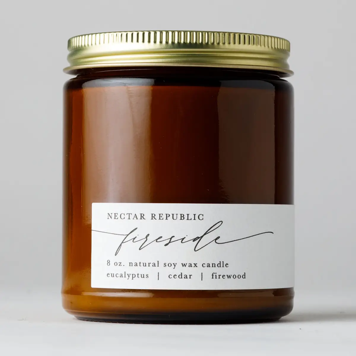 Casual Fireside Jar Soy Candle Candle High-Quality