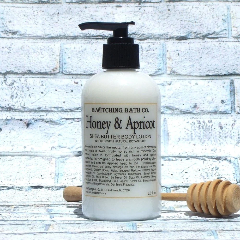 Innovative 8oz. Honey Apricot Shea Butter Body Lotion Enhanced