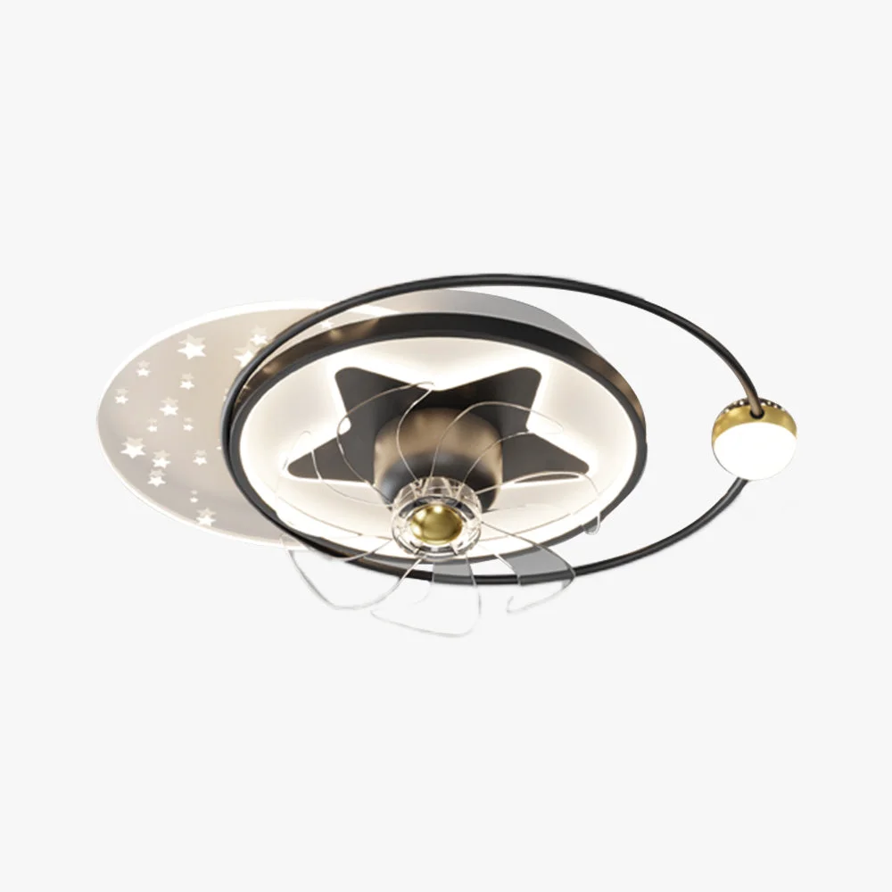 Elegant Madina Deckenventilator mit Beleuchtung 4 Stile ∅55 110CM Responsible