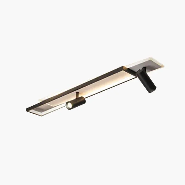 Dependable Edge Einfache Deckenleuchte Rechteckig für Wohnzimmer und Flur Premium