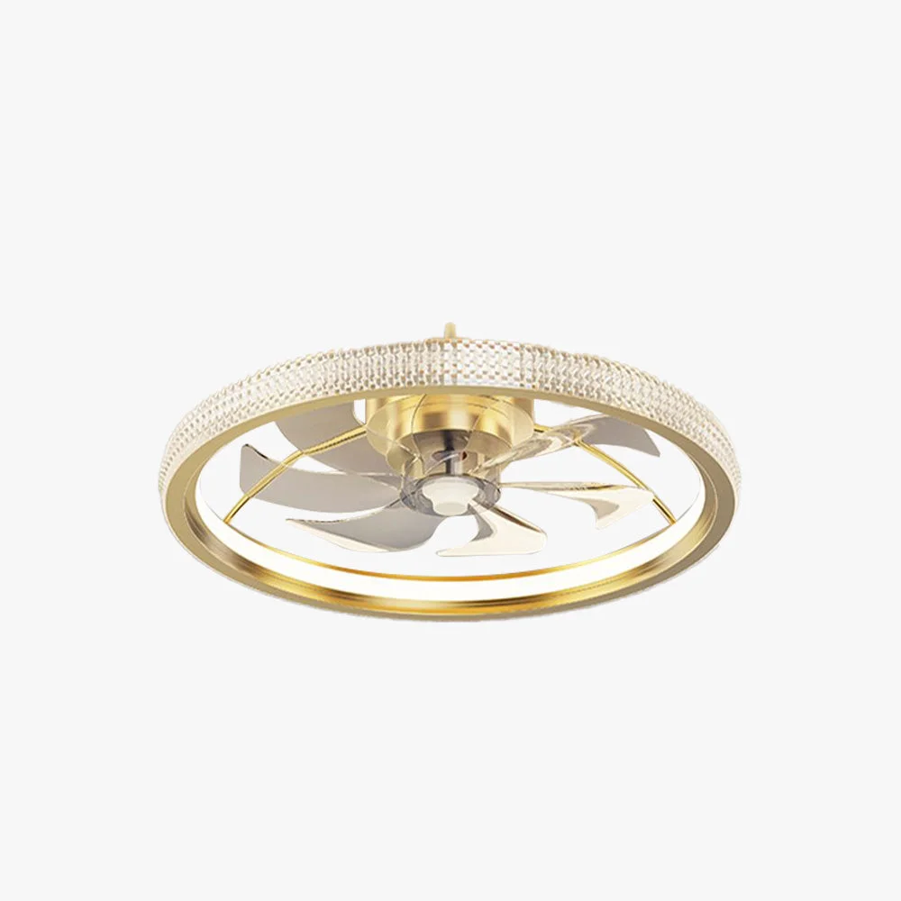 Dependable Kirsten Deckenventilator mit Beleuchtung 6 Stile ∅50CM Luxury