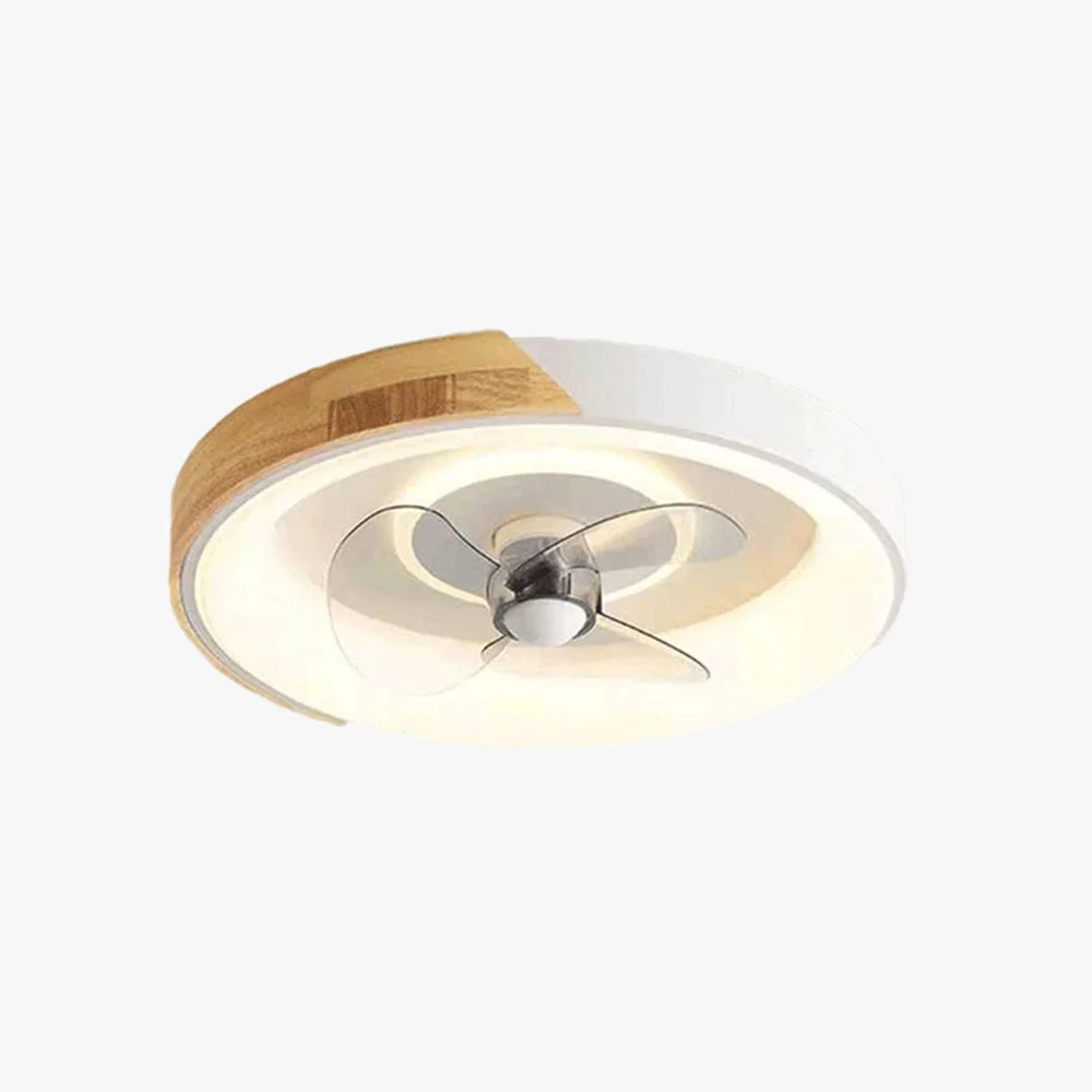 Exceptional Ozawa Deckenventilator mit Beleuchtung 3 Farben ∅50CM Expertly Made