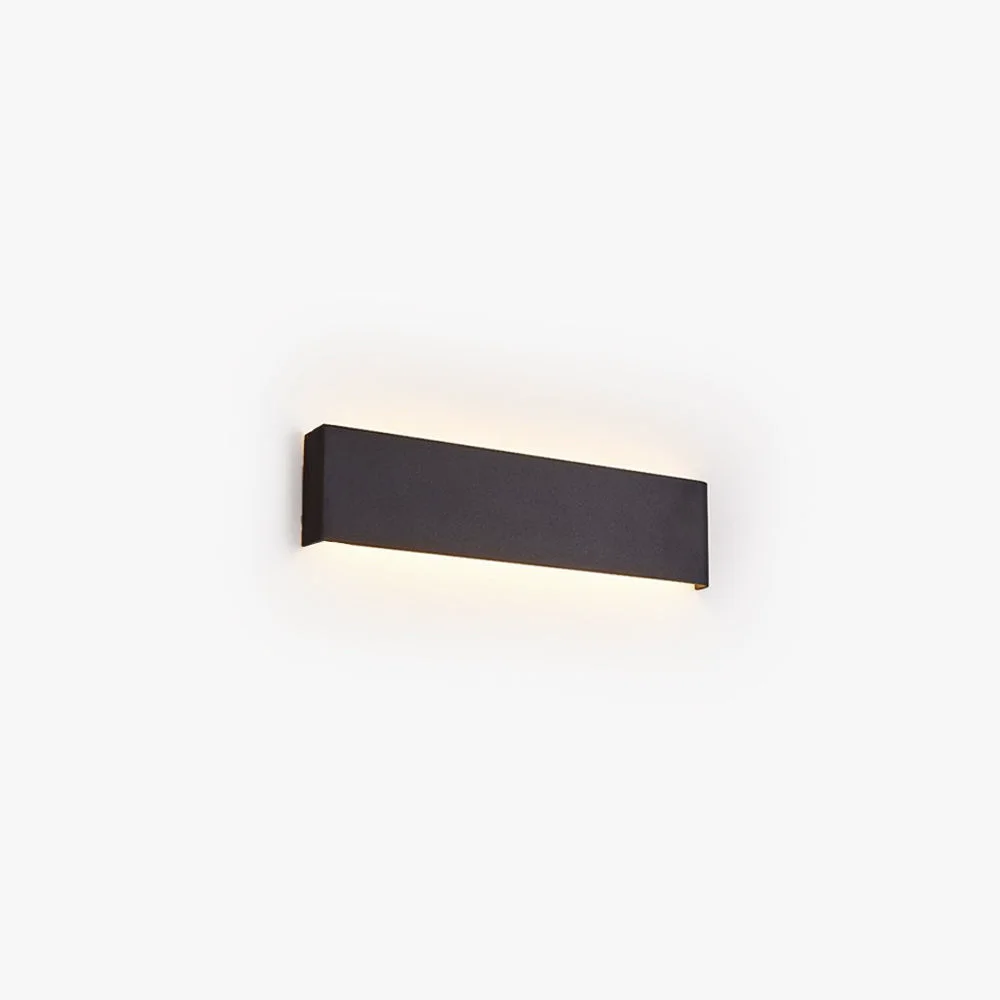 Recyclable Edge Minimalistisch rechteckige Wandleuchte 3 Farben Authentic
