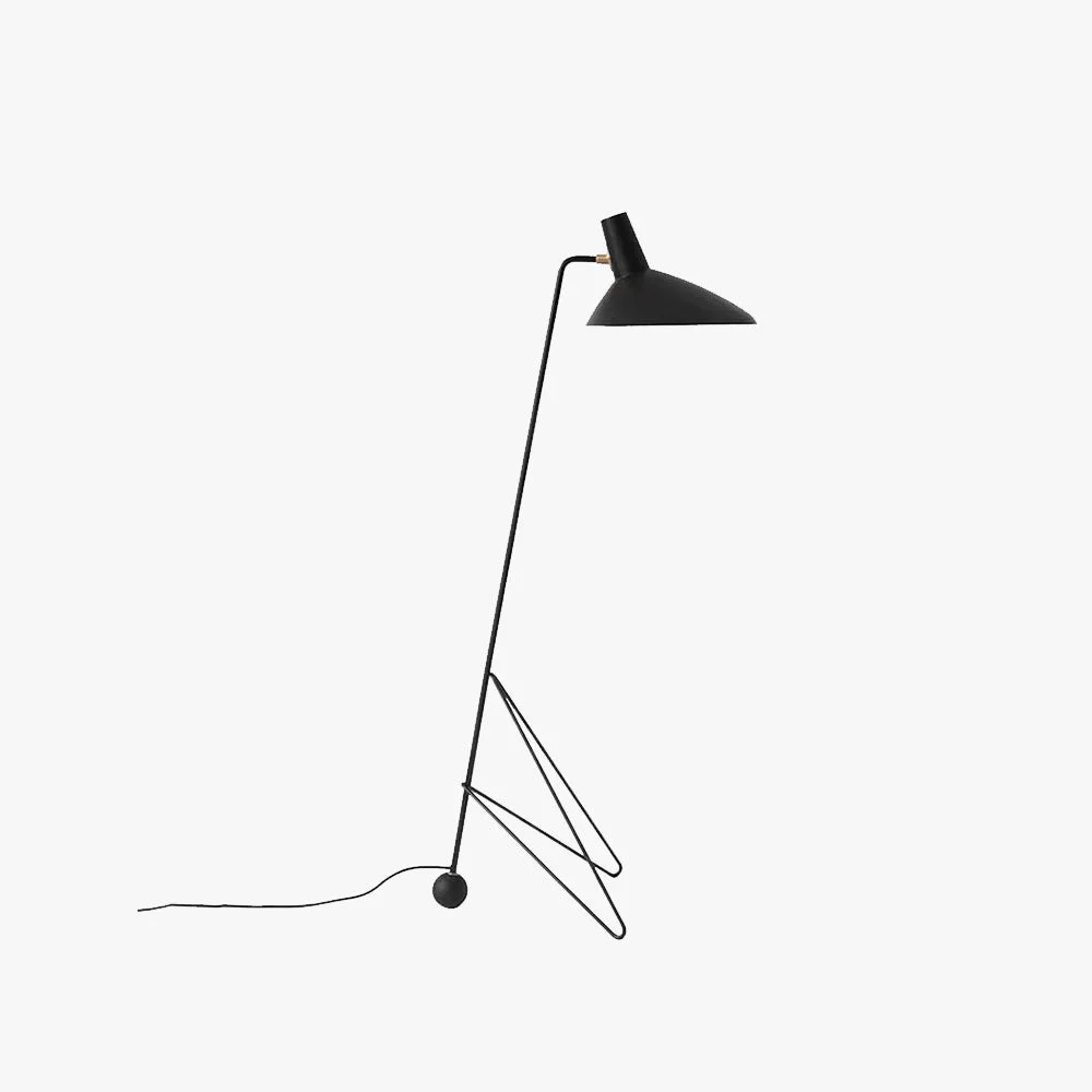 Efficient Salgado Geometrische Schwarze Stativ-Stehleuchte 130CM Lang Flexible