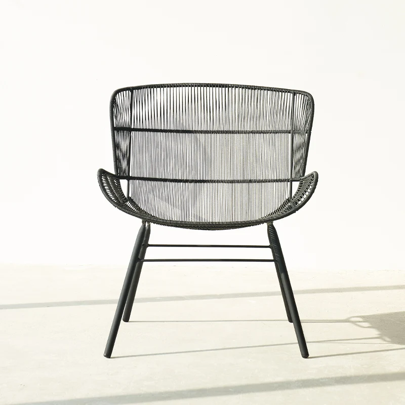 Casual Rose Outdoor Lounge Chair Lava Flexible