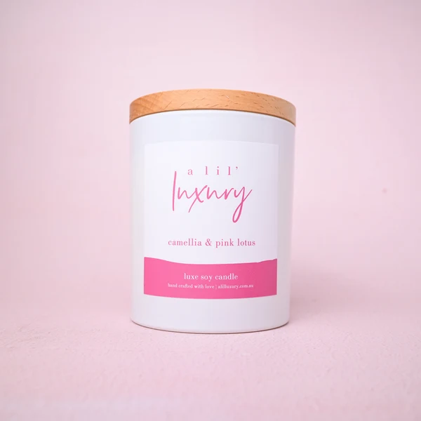 Modern Luxury Soy Candle Expertly Made