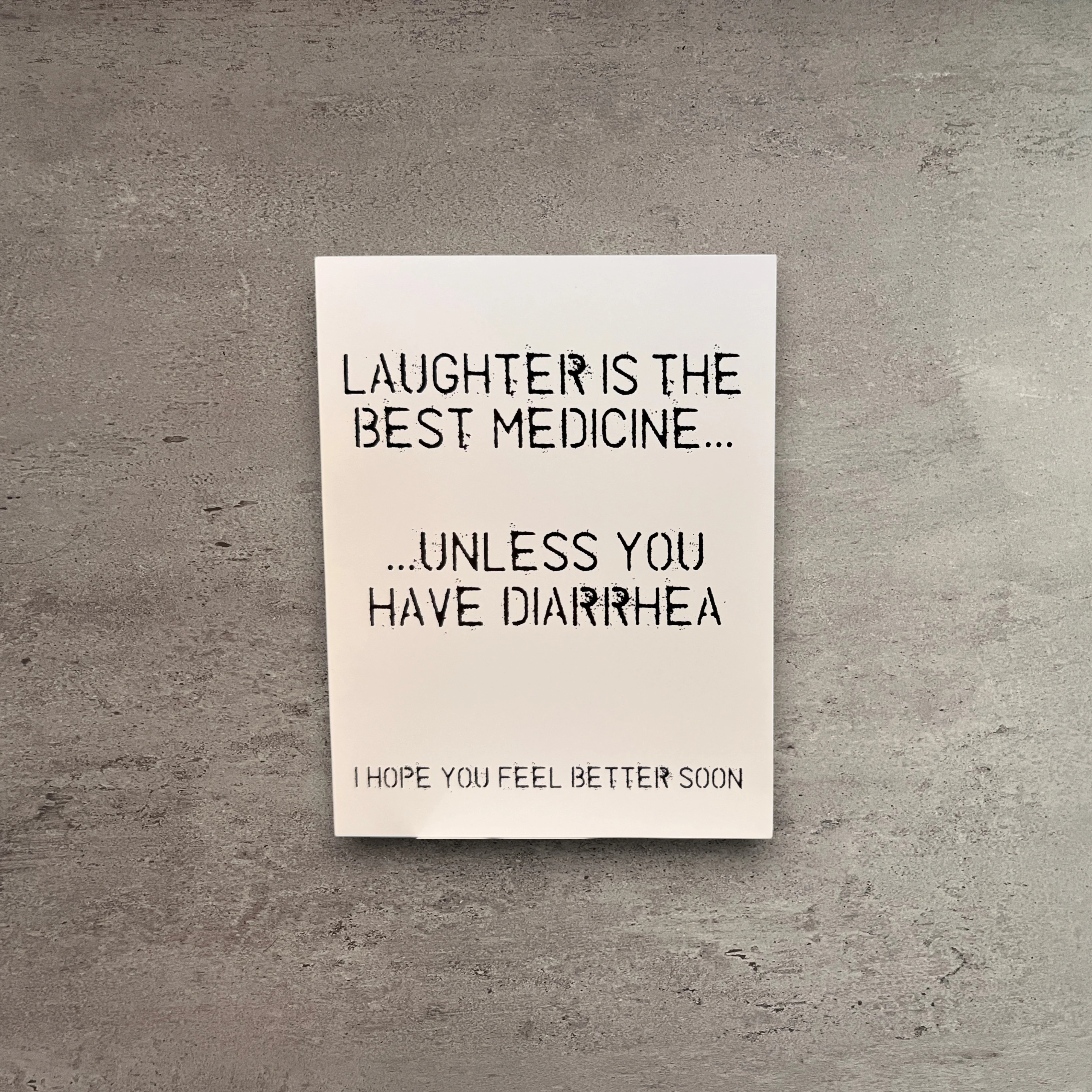 Excellent Medicine Greeting Card Consistent