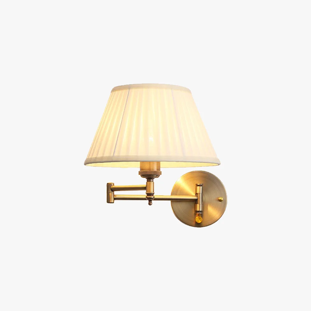 High-Quality Carins Verstellbare Wandleuchte mit Falten 2 Farben Artisan