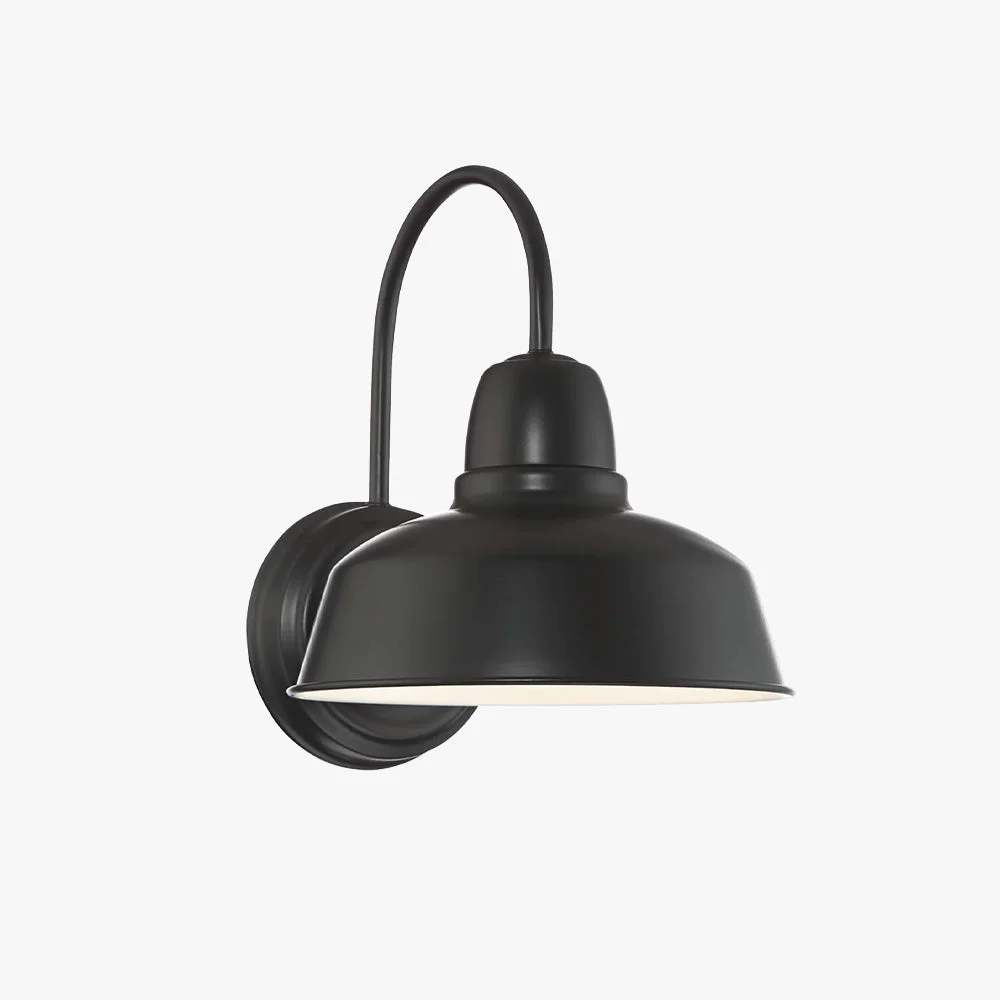 Effective Alessio Schwarz Außenbereich Wandleuchte ∅25CM Superior