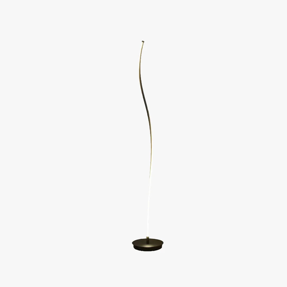 Sustainable Stromlinie Stehleuchte Metall 2 Farben 145CM Lang Proven