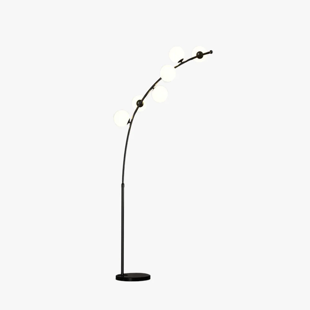 Quality Valentina Bogen Blase Stehleuchte 2 Farben 3 4 6-flammig 200CM Lang Convenient