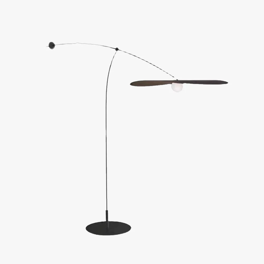 Casual Carins Stehleuchte Metall Glas 2 Farben 160CM Lang Breathable