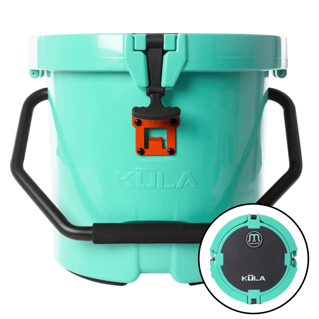 Comfortable BOTE KULA 5.0 GALLON COOLER with MAGNEPOD – SEAFOAM Specialty