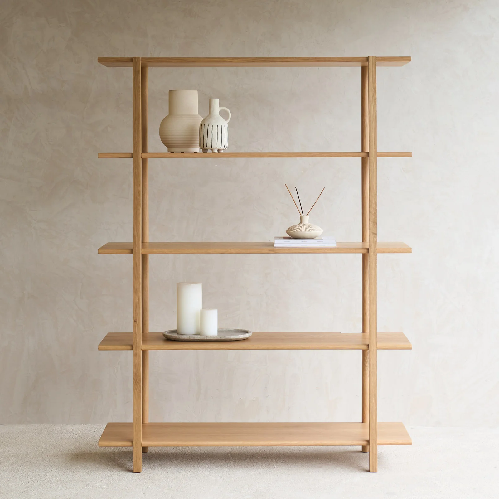 Smart Farnsworth Rack Oak 160cm Pure