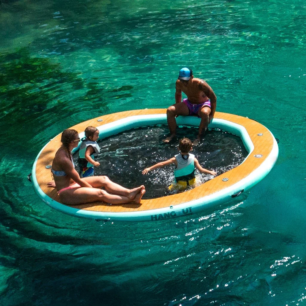 Superior BOTE Hangout 10 Water Hammock with Electric Inflator Pump Sophisticated
