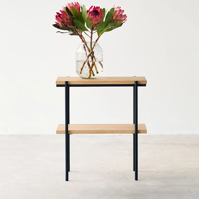 Healthy Rise Side Table Oak 50cm Certified
