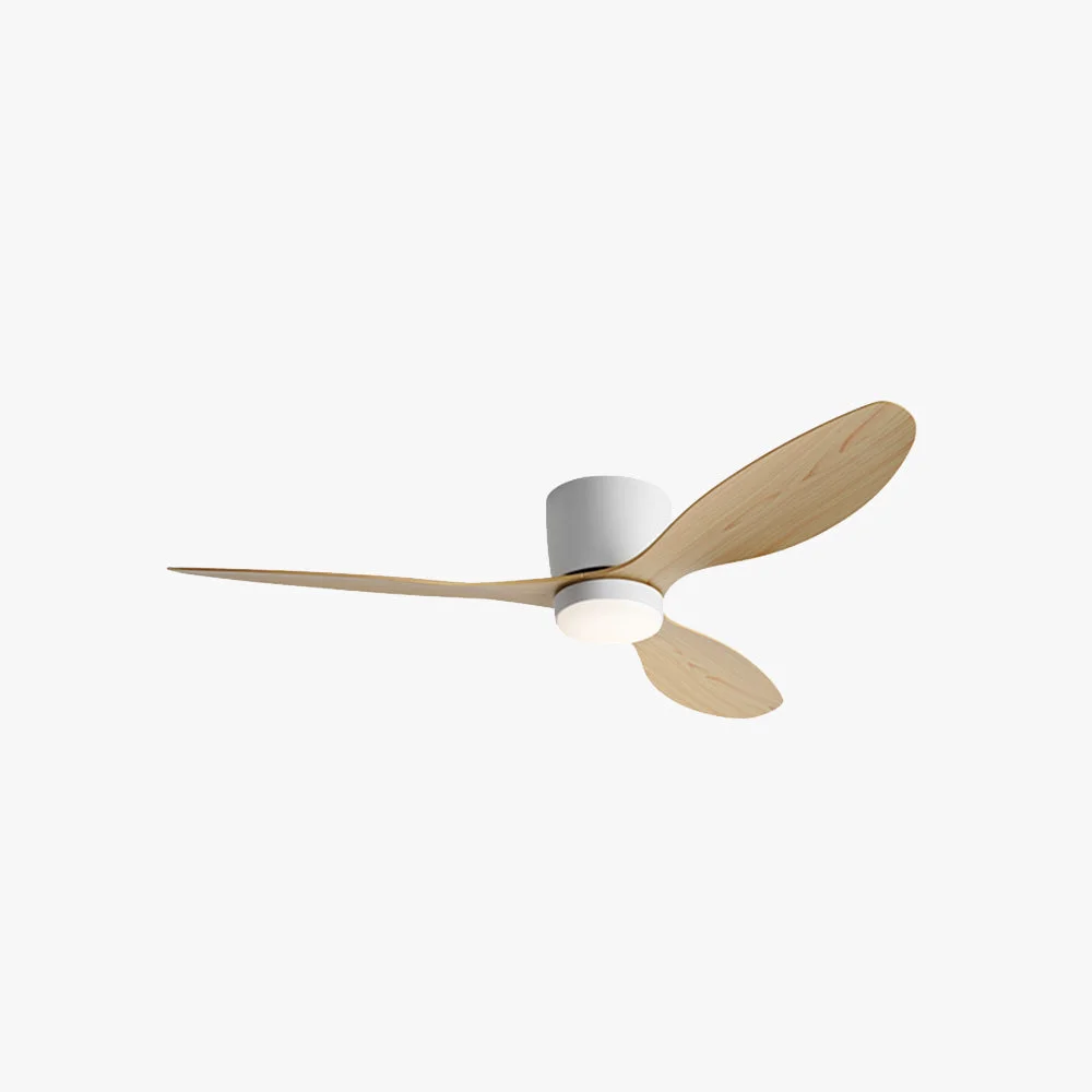 Quality Walters Minimalist 3 Blätter Deckenventilator 2 Farben Metall ABS ∅130CM Sustainable