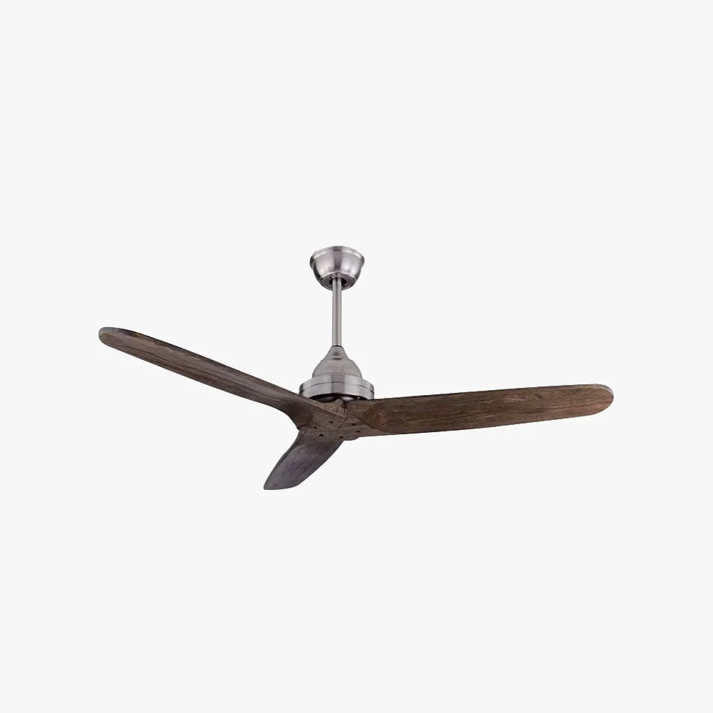 Exceptional Walters 3-Blatt Schwarzer Deckenventilator Metall ABS ∅132CM Fine