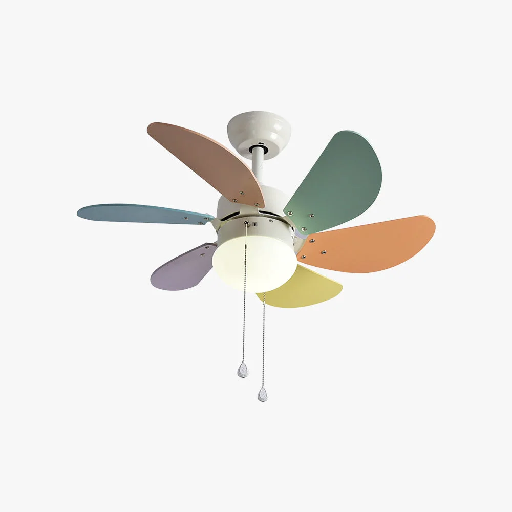 Artisan Morandi Bunter 5-Blätter Deckenventilator ∅107CM Certified