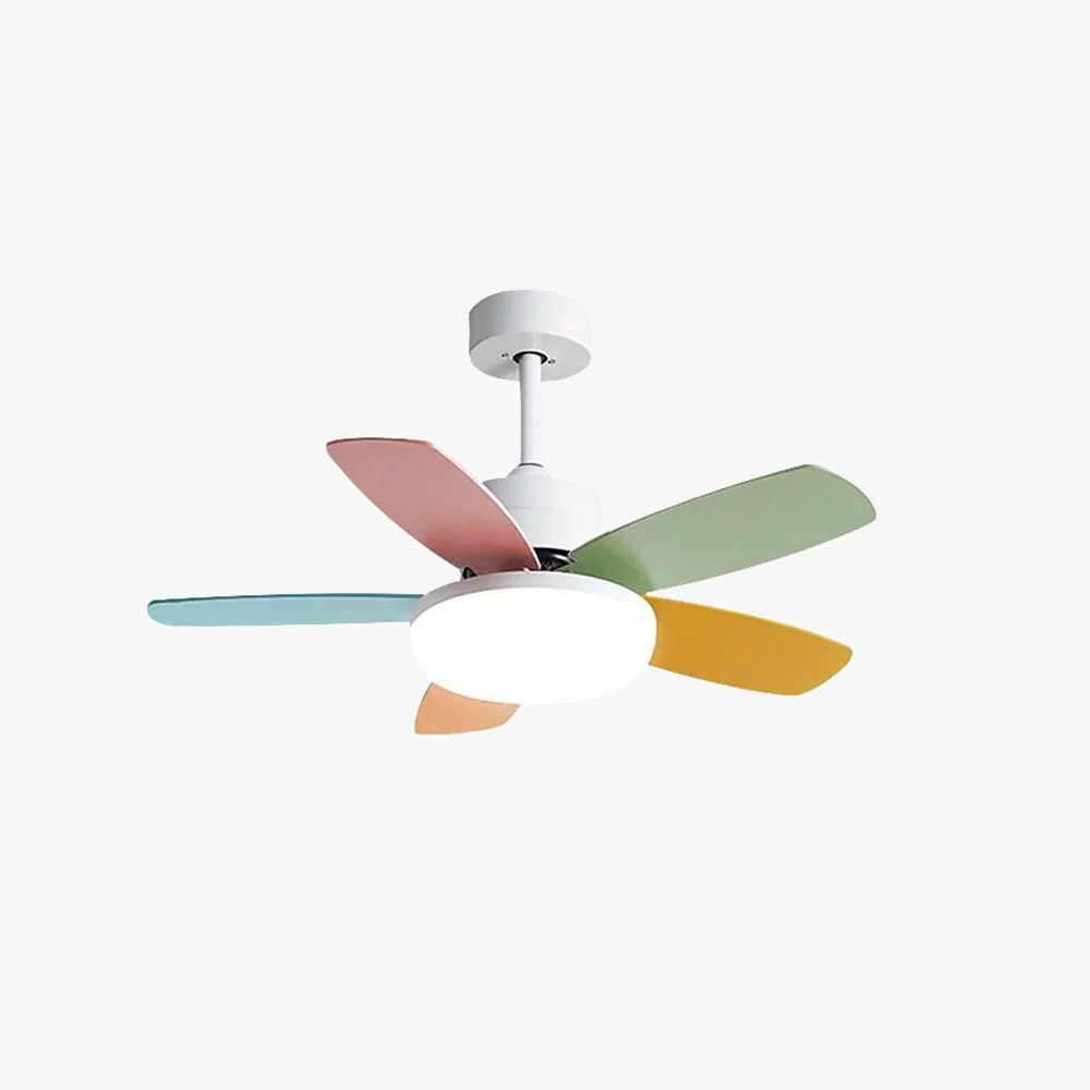 Responsible Morandi Bunte Deckenventilator mit Beleuchtung ∅107CM Enhanced