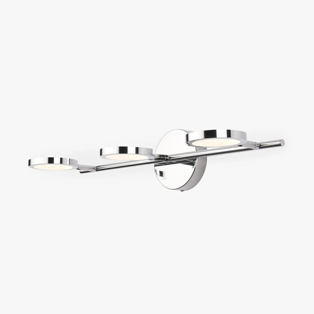 Premium Material Leigh Spiegelfront Waschtisch-Wandleuchte L 32 54 76CM Elegant
