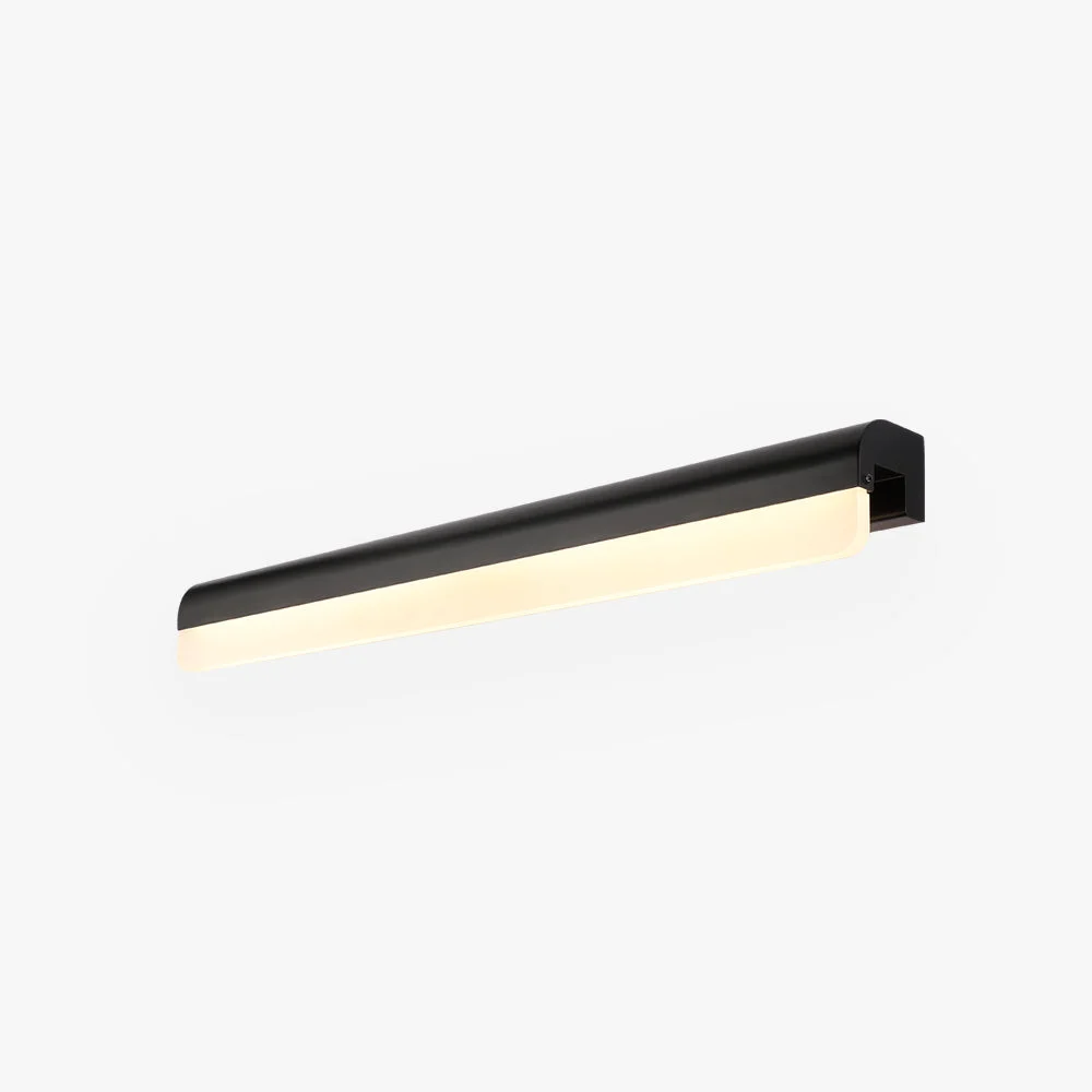 Original Design Edge Schwarze Weiße Spiegelfront Waschtisch-Wandleuchte L 40 50 60 70CM Carefully Designed