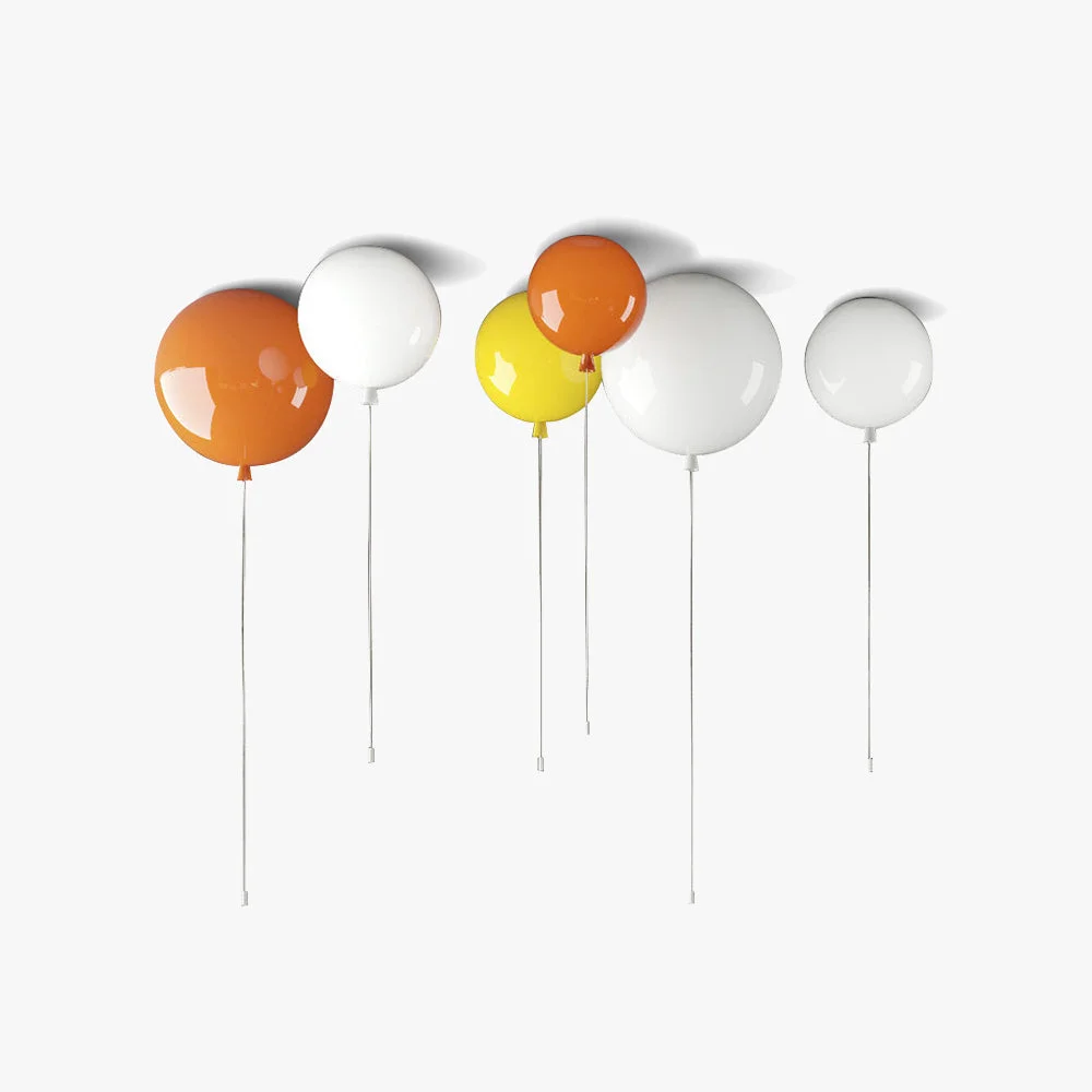 Dependable Fateh Ballon Flush Mount Deckenleuchte 5 Farbe ∅20 25 30 35cm Smooth