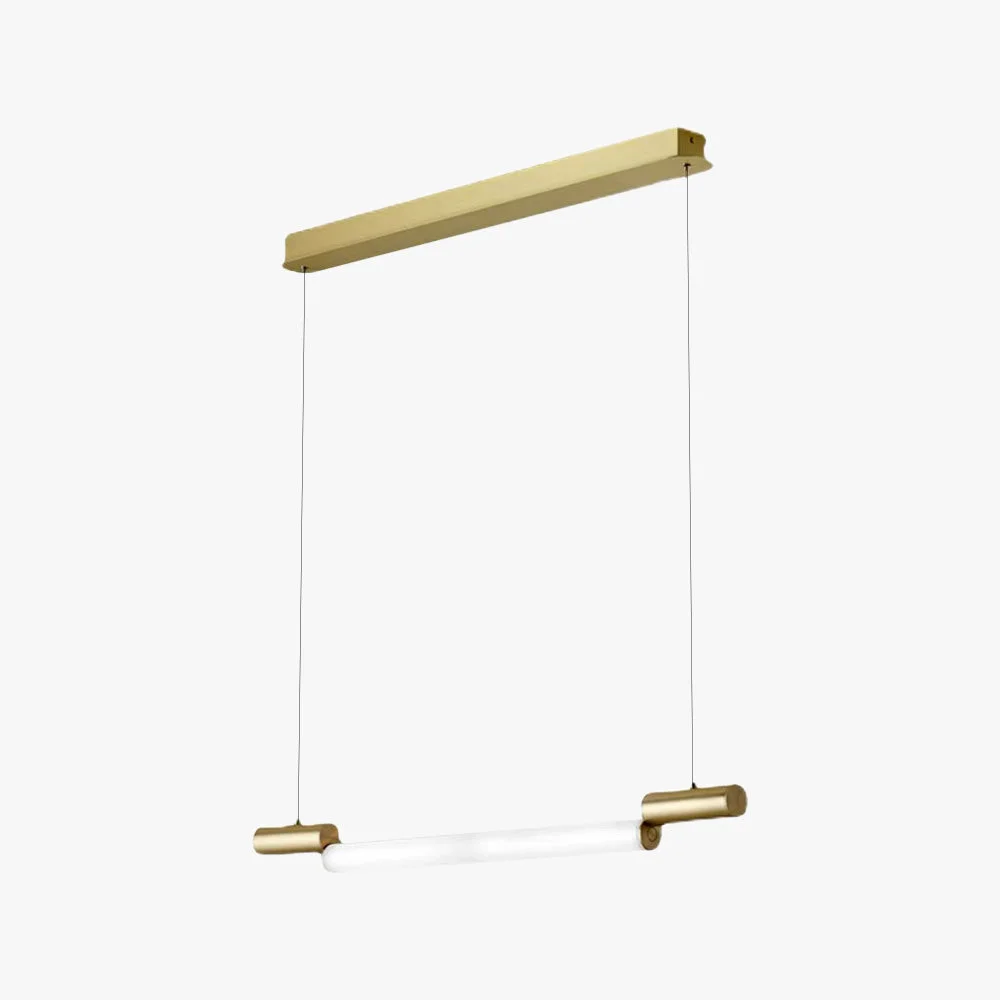 Efficient Edge Pendelleuchte Aluminium PVC L 120CM Stylish