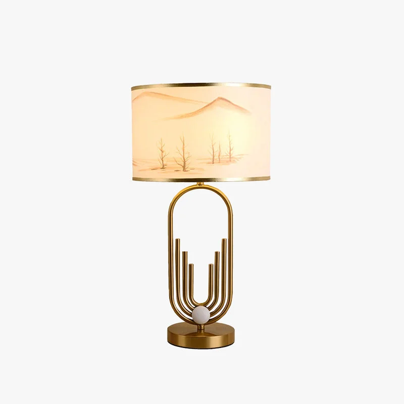 Traditional Künstlerische Tischlampe Stehlampe Nachttischlampe für Schlafzimmer Modern