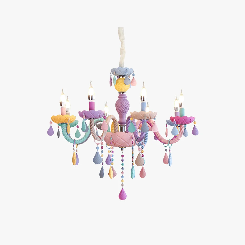 Reliable Morandi Bunter Pendelleuchte 3 Farbtemperatur umschaltbar 8 -flammig Optimized