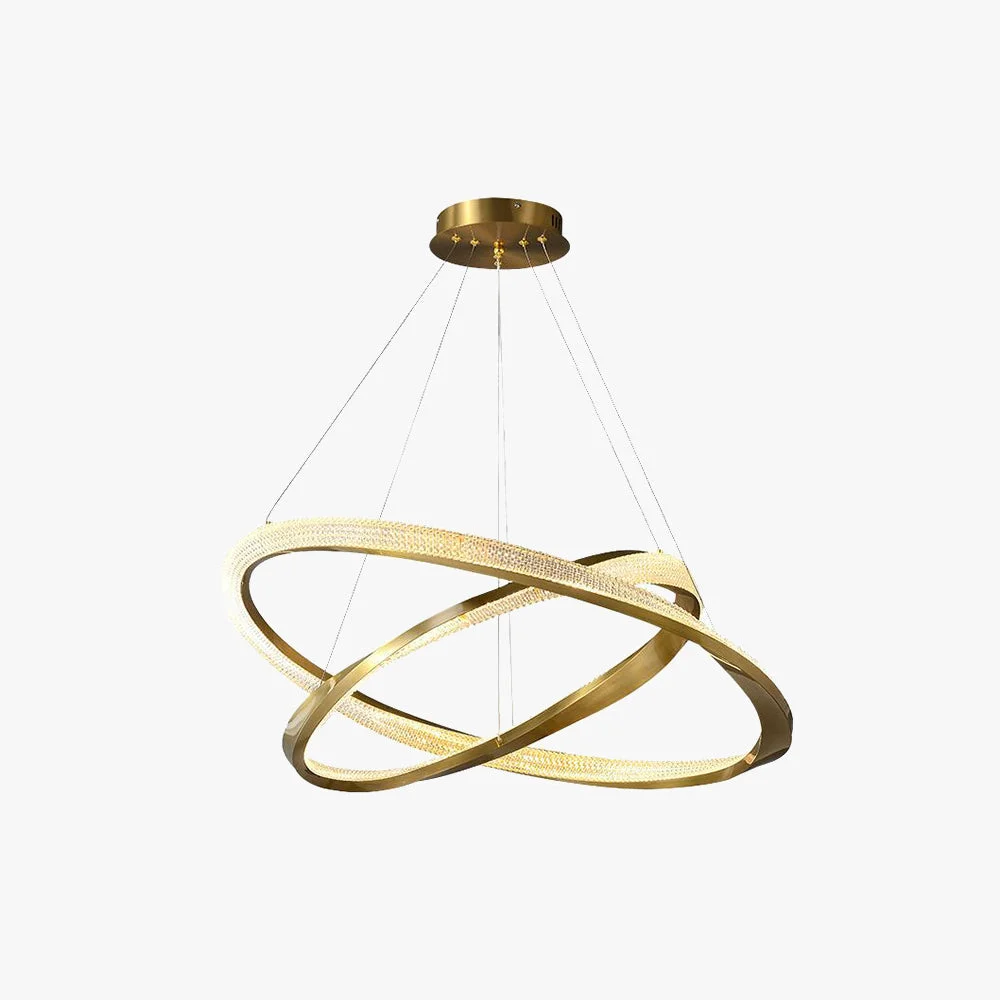 Premium Arisha Pendelleuchte Fernsteuerung Dimmbar 1 2 Ring ∅60 80cm Environmentally Friendly