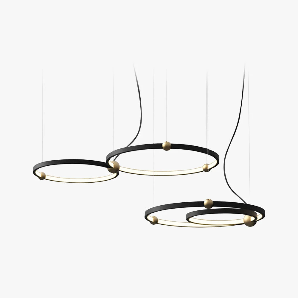Natural Arisha Pendelleuchte 2 3 Ring Versatile