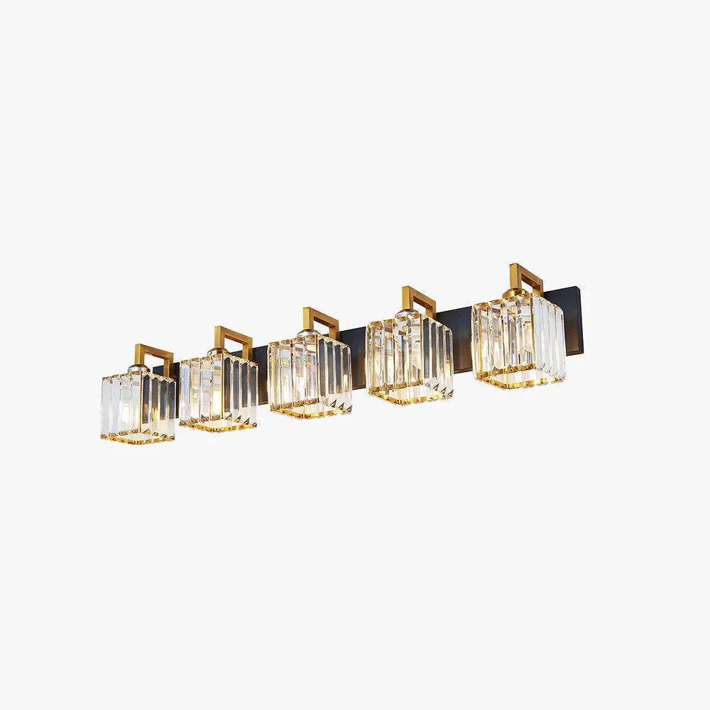 Practical Kirsten Wandlampe Spiegelfront 2 3 4 5 6 Kopf Clean