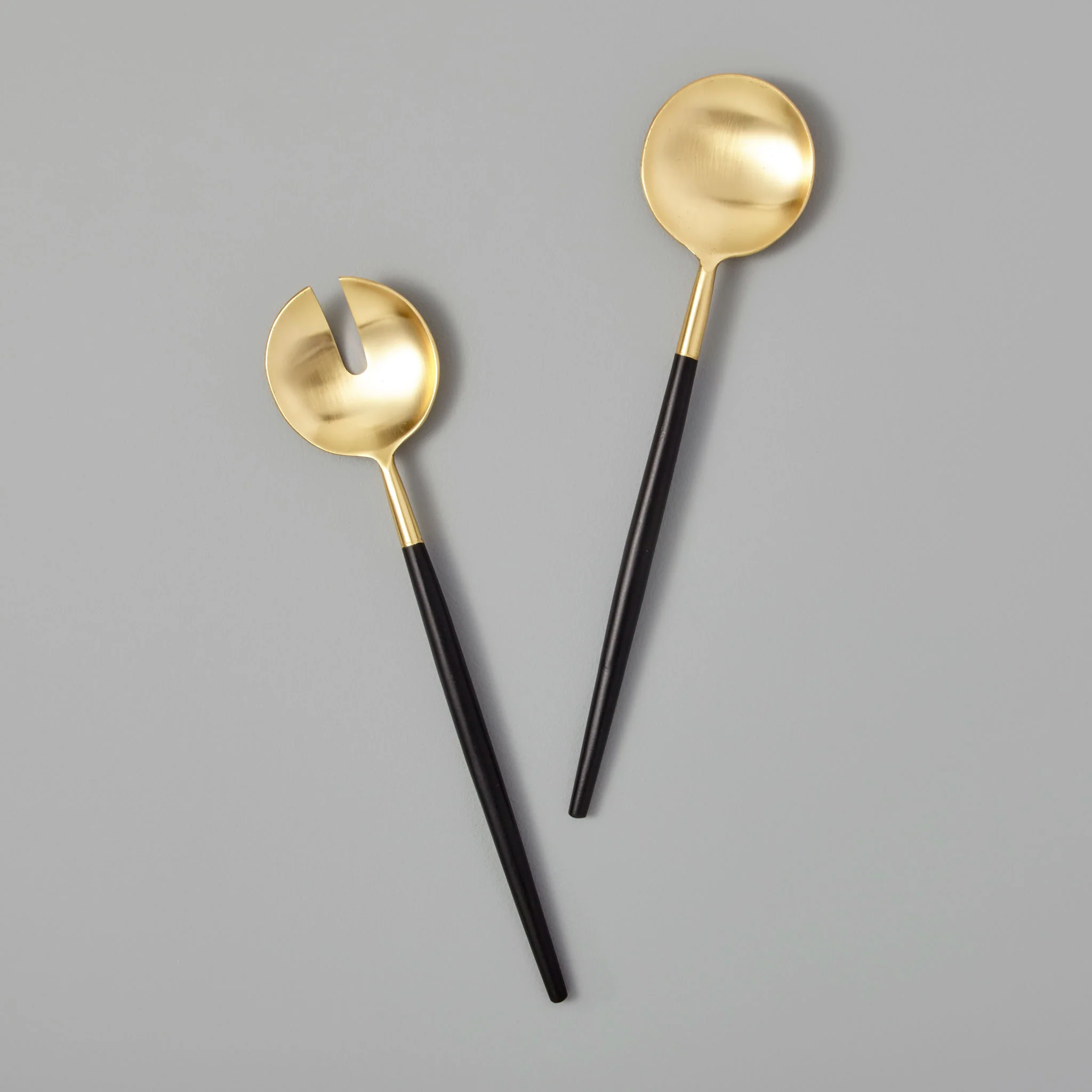 User-Friendly Black Gold Serving Set Easy-to-Use