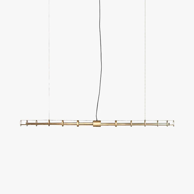 Elegant Edge Pendelleuchte Metall Glas 120 150cm Sustainable