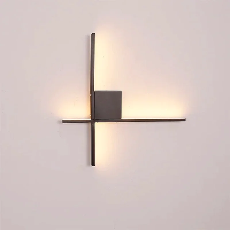 Sophisticated Einfache moderne LED-Wandleuchte Nachttischlampe für Schlafzimmer Wohnzimmer Clean
