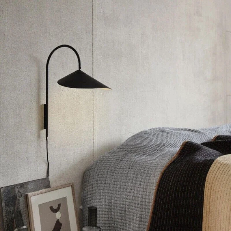 Crafted Modern Arum Creative Wall Lamp For Bedroom Genuine