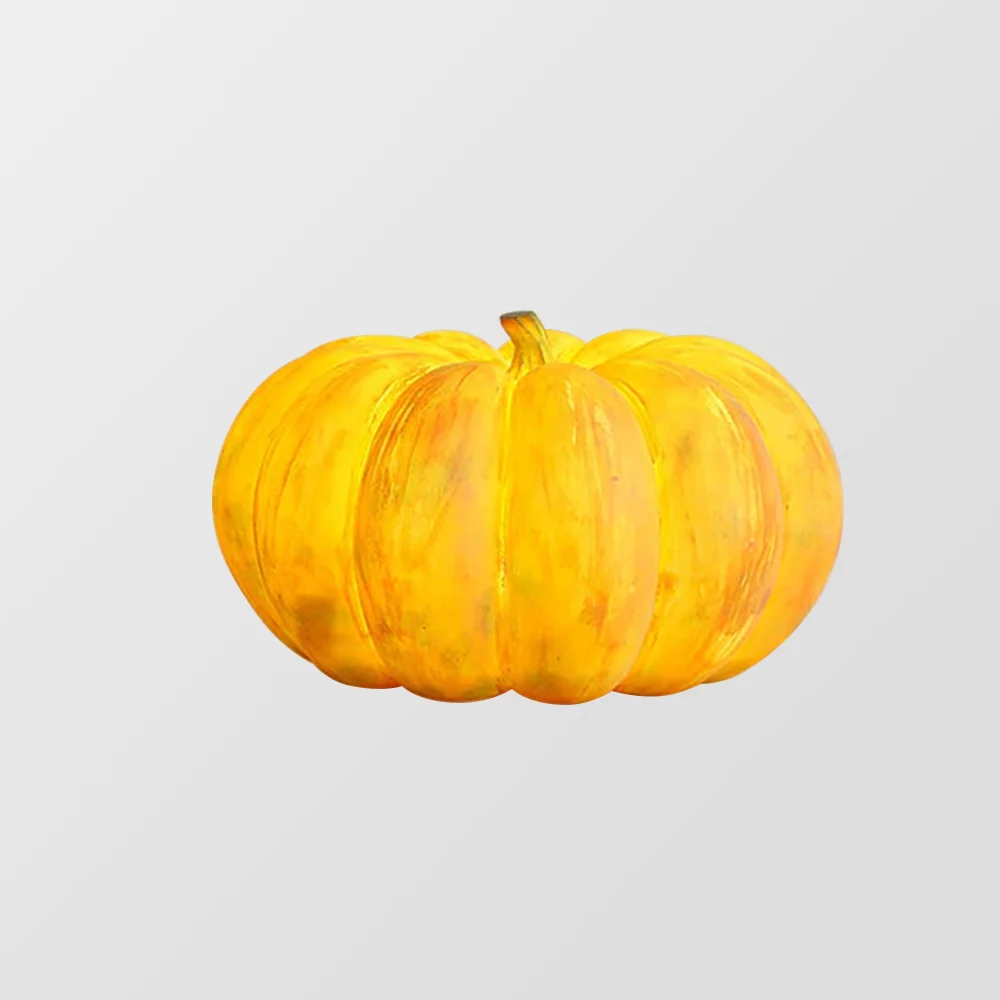 World-Class Resin Portable Pumpkin Table Light Elite