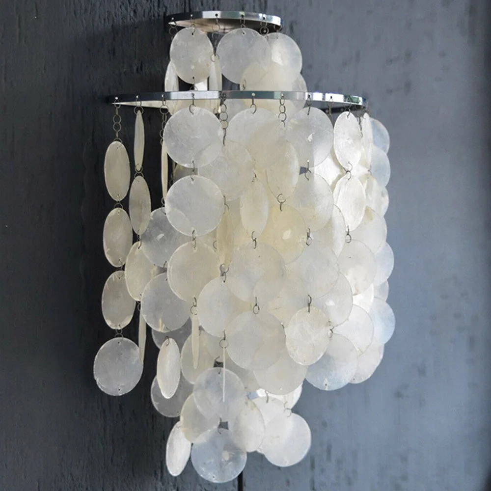 Quality Nordic Modern Minimalist Silver Wall Lamp Breathable