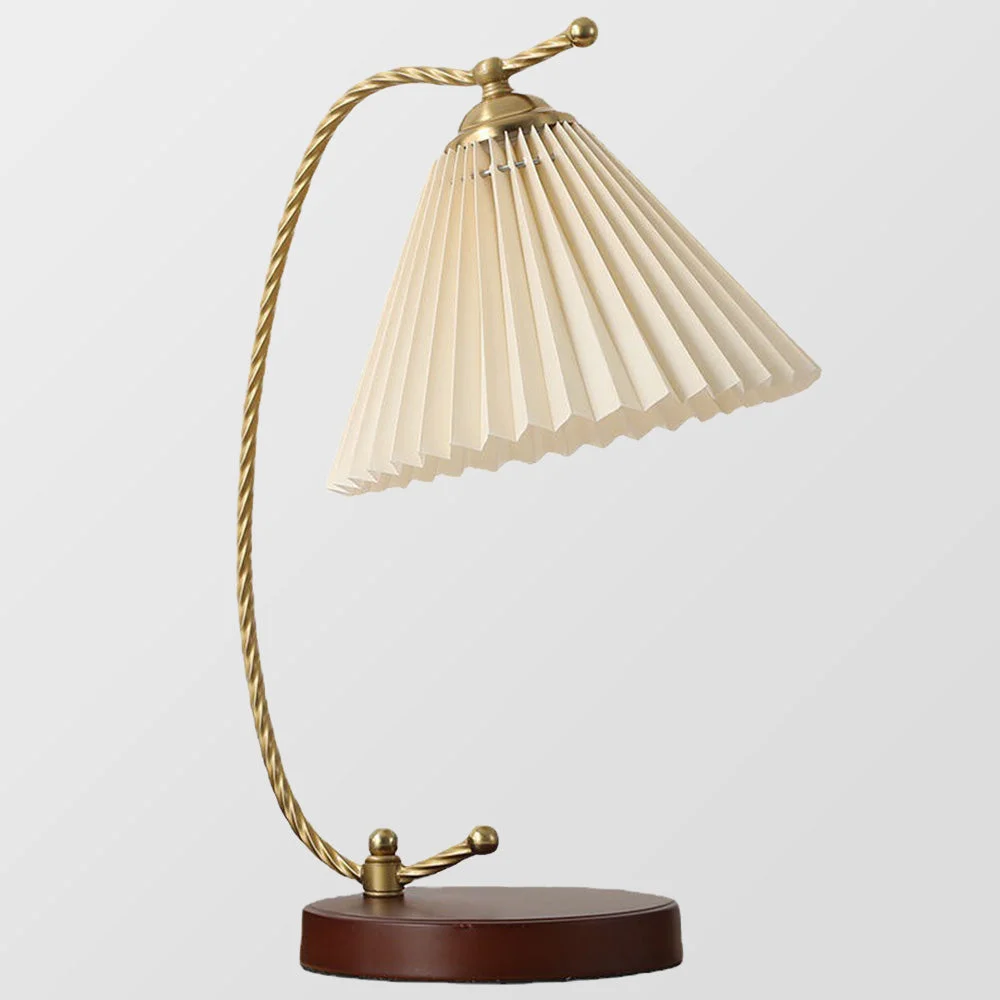 Pure Dotty Retro Pleated Table Lamp Original Design