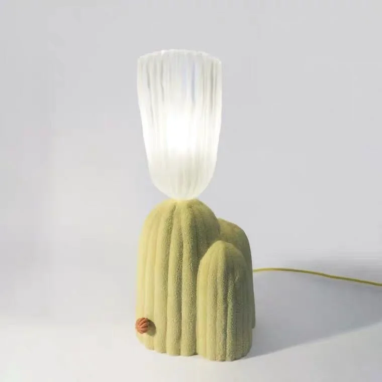 Smooth Creative Green Cactus Table Lamp World-Class