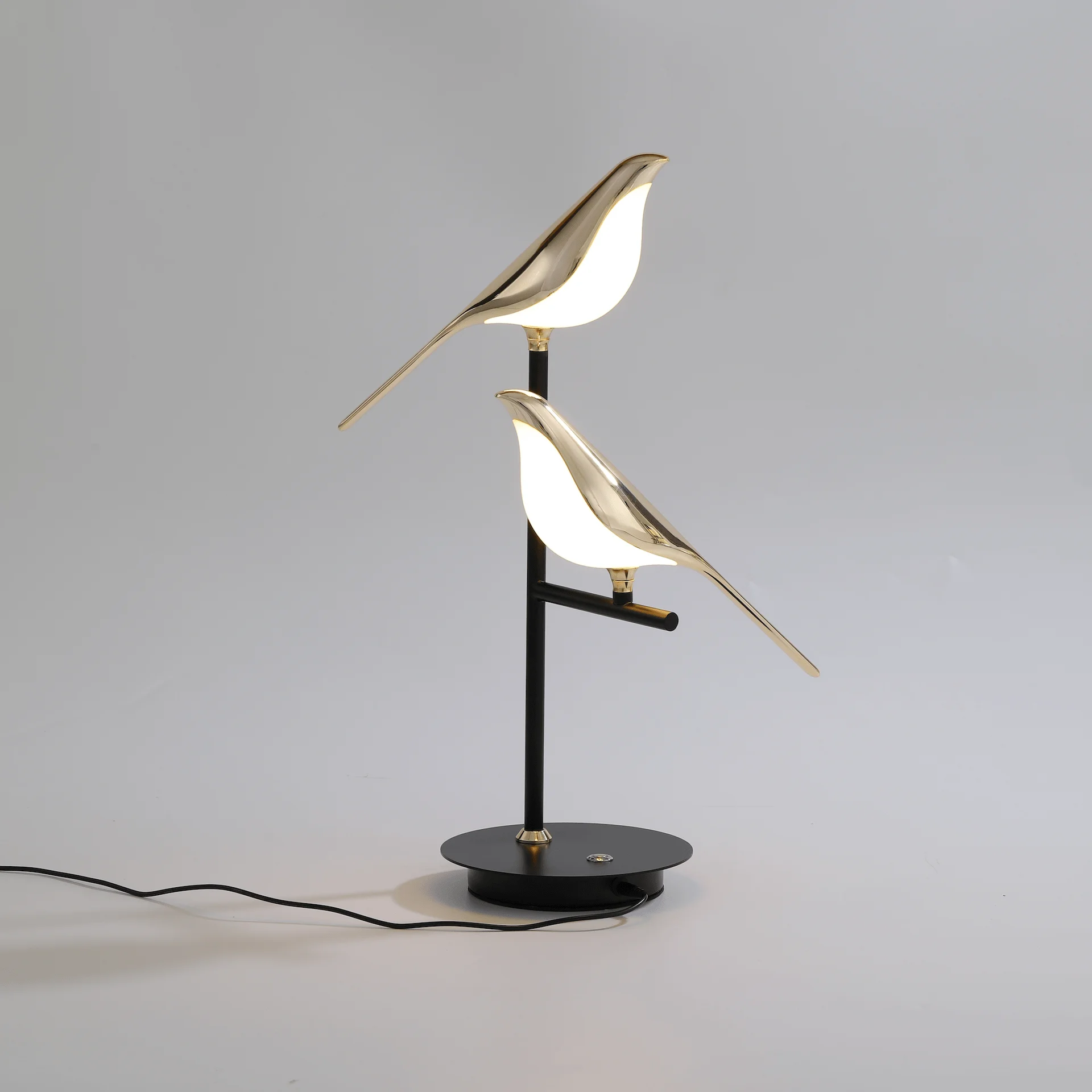 Casual Golden Bird Table Lamp for Bedroom Excellent