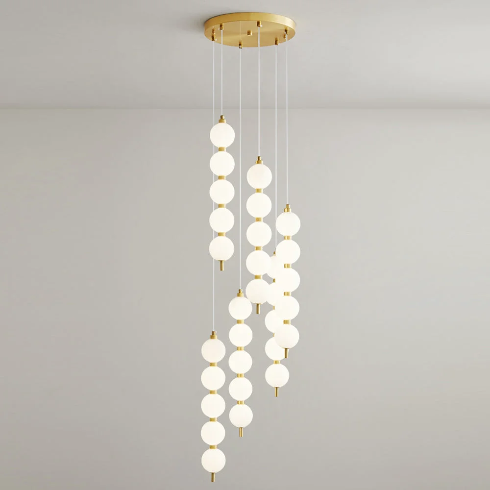 World-Class Contemporary LED White Ball Pendant Light Exclusive