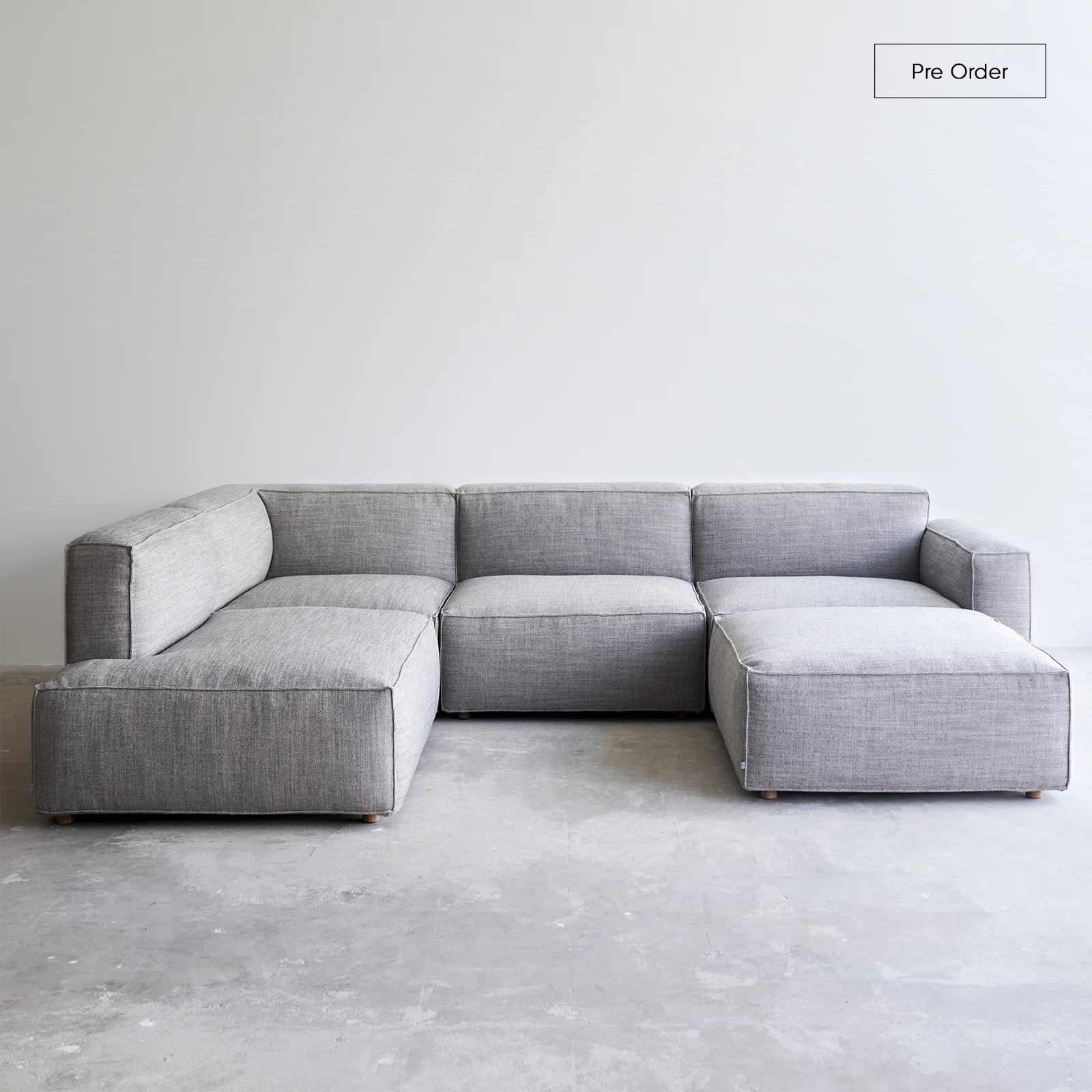 Soft Baker Modular Sofa Bespoke Fabric 301cm Superior