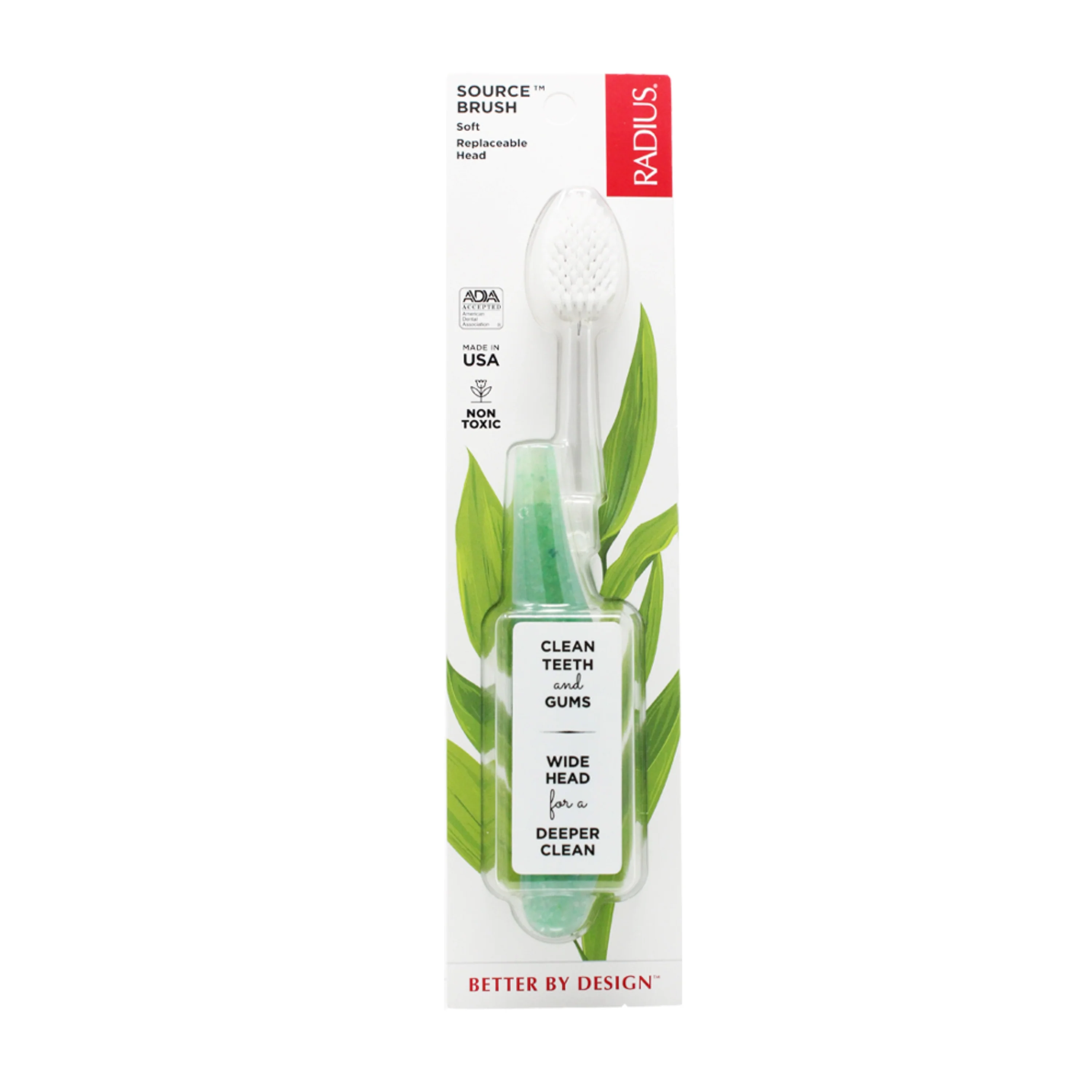 Clean Radius Source Toothbrush with Replaceable Head Official