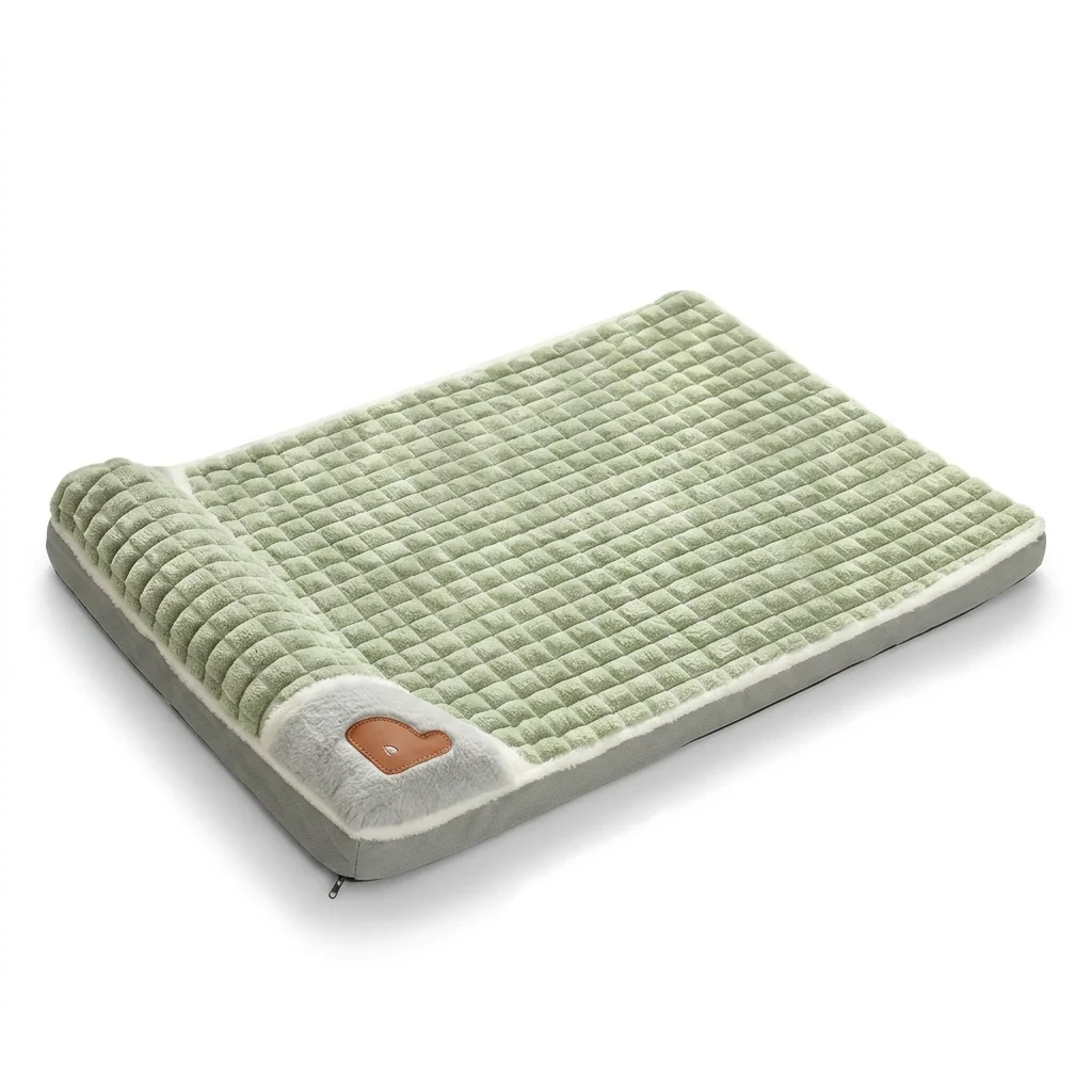 Superior Supportive Memory-Foam Dog Bed Washable Cotton Cover Genuine