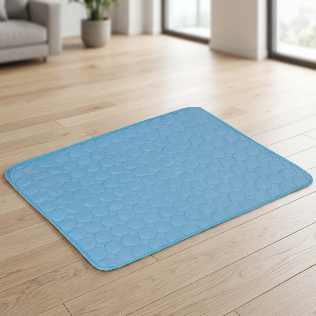 Superior Cool-Touch Pet Cooling Mat for Dogs Cats in Warm Weather Certified