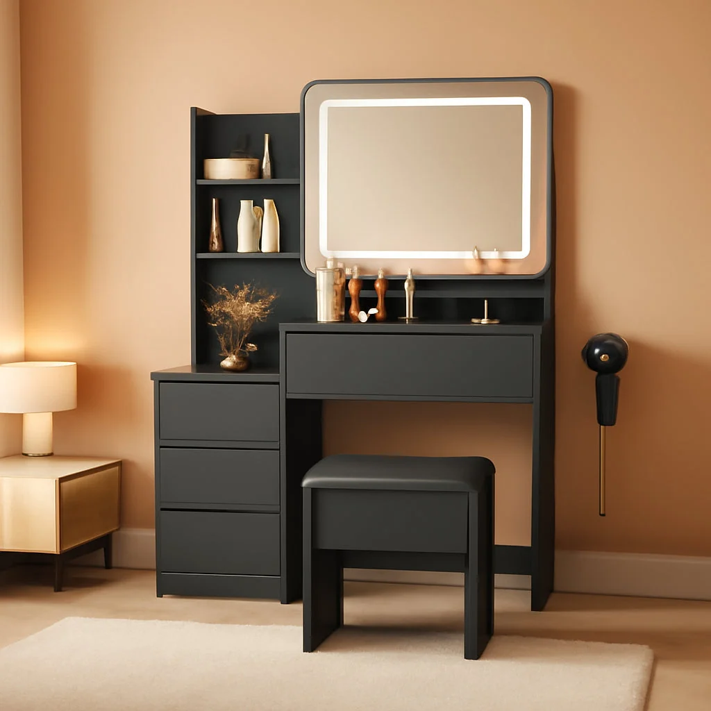 Official 36 Inch Customizable Illuminated Vanity Desk Mirror Genuine